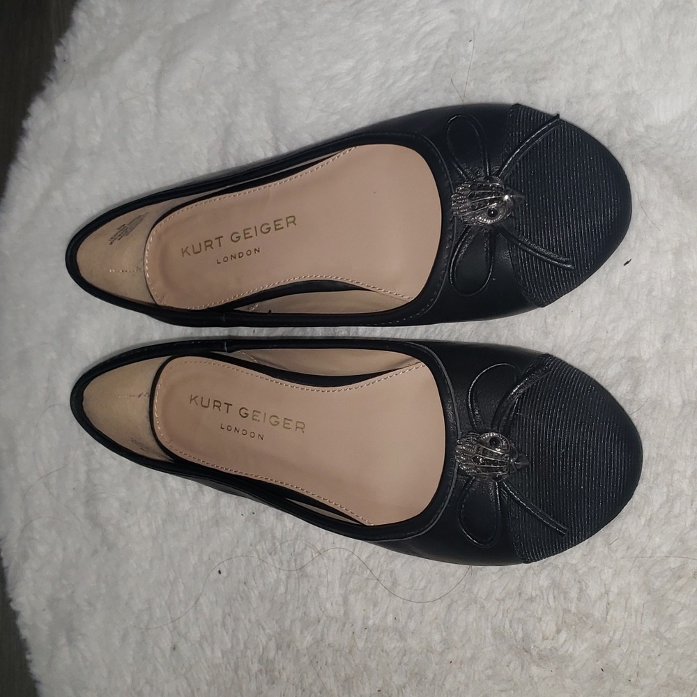Kurt Geiger black ballerina